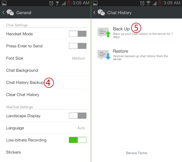 how to recover wechat password